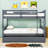 Full Over Full Bunk Bed With Built-In Ladder, Guardrails And Twin Trundle-1782031542