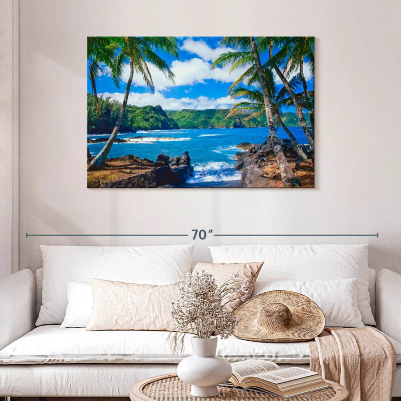 Gillard Maui Coastal Palms, H 30 po x l 45 po