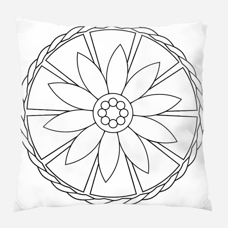 Coussin mandala