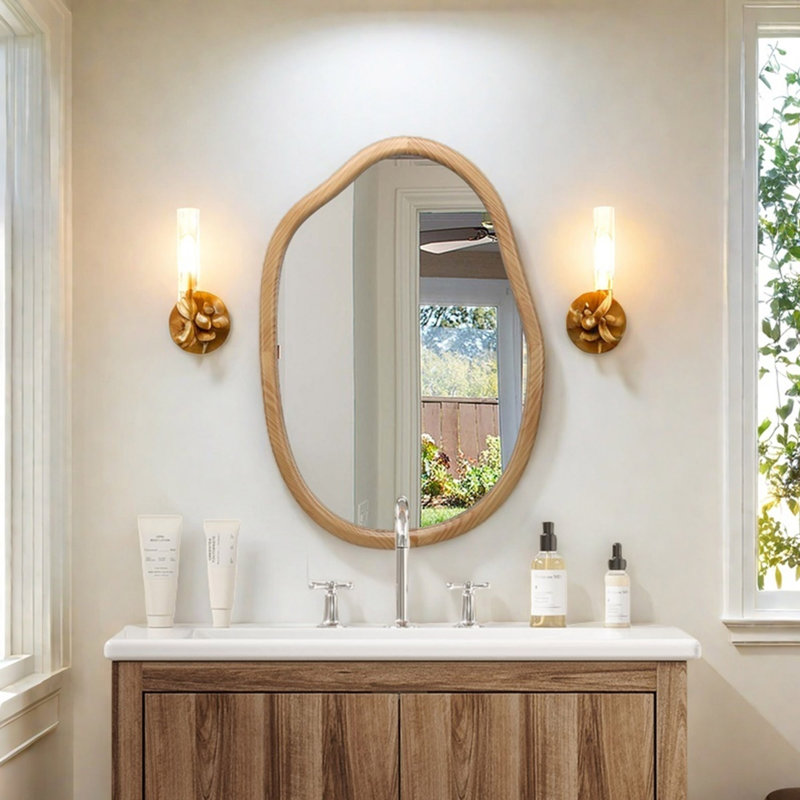 Miroir mural 32 po x 22 po Farmhouse