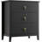 Fluted Dresser for Bedroom 27.5" Wide, 3-Drawer Dresser Nightstand for Bedroom, Modern Chest of Drawers-1022615457