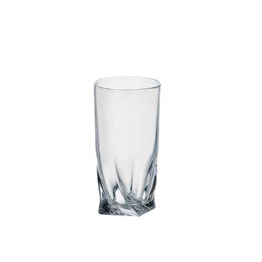 Set of Two Reed & Barton Soho Crystal Stemless Wine Glasses