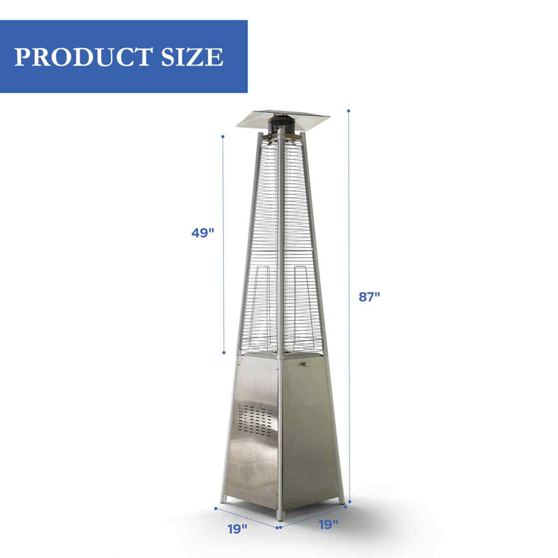 Chauffe-terrasse au propane 42 000 BTU