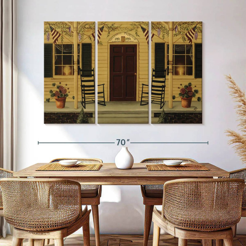 Lilie Americana Porch, 42" H x 65" W