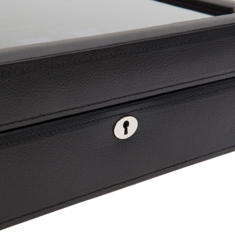 Windsor Watch Box, Black / Purple