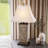 Bennington Natural Slate Table Lamp - Bronze