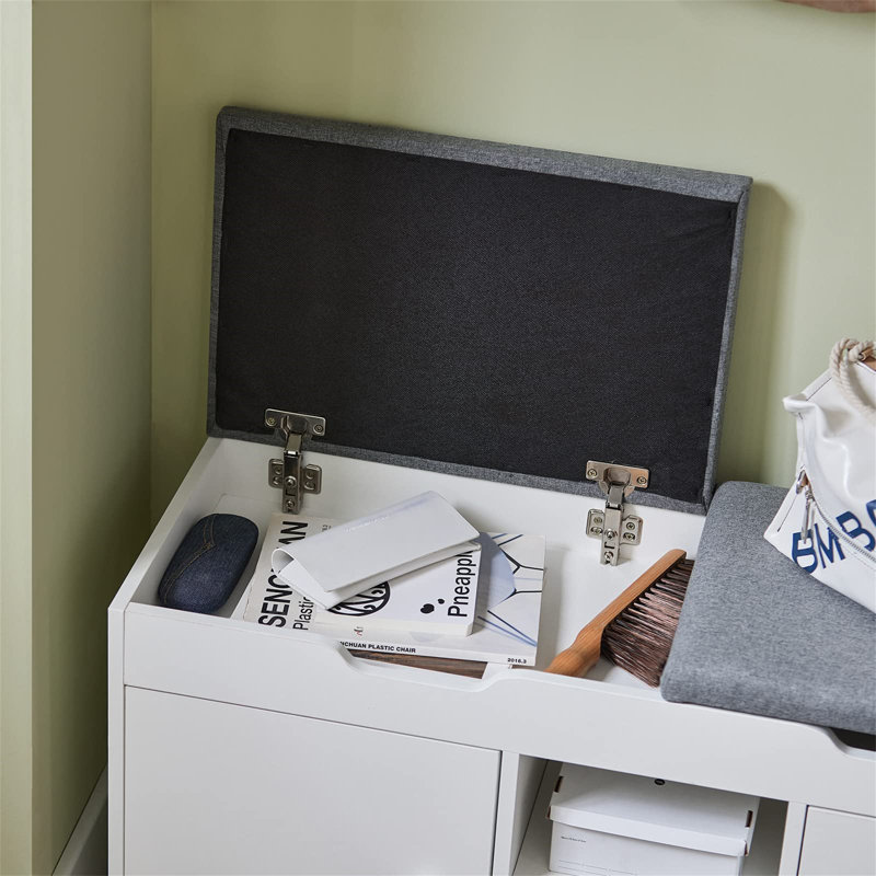 4 Pair Shoe Storage Bench