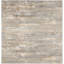 Tapis gris / beige en laine et polyester tissé à la machine Southwestern-1960328709