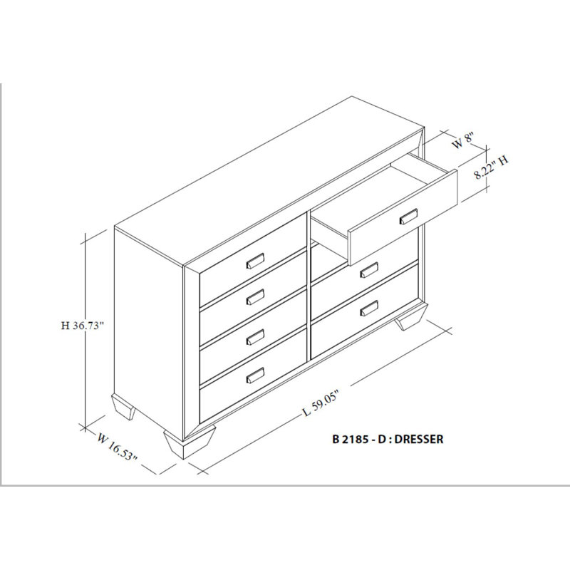 Ensemble de rangement de chambre à coucher brun vieilli 3 pièces avec commode, commode et table de chevet