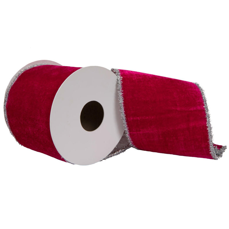 Ruban de Noël, H 4 po x l 180 po x P 4 po, Marron
