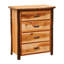 Commode 4 tiroirs Fireside Lodge Hickory - Cannelle - Premium Line-1373016267