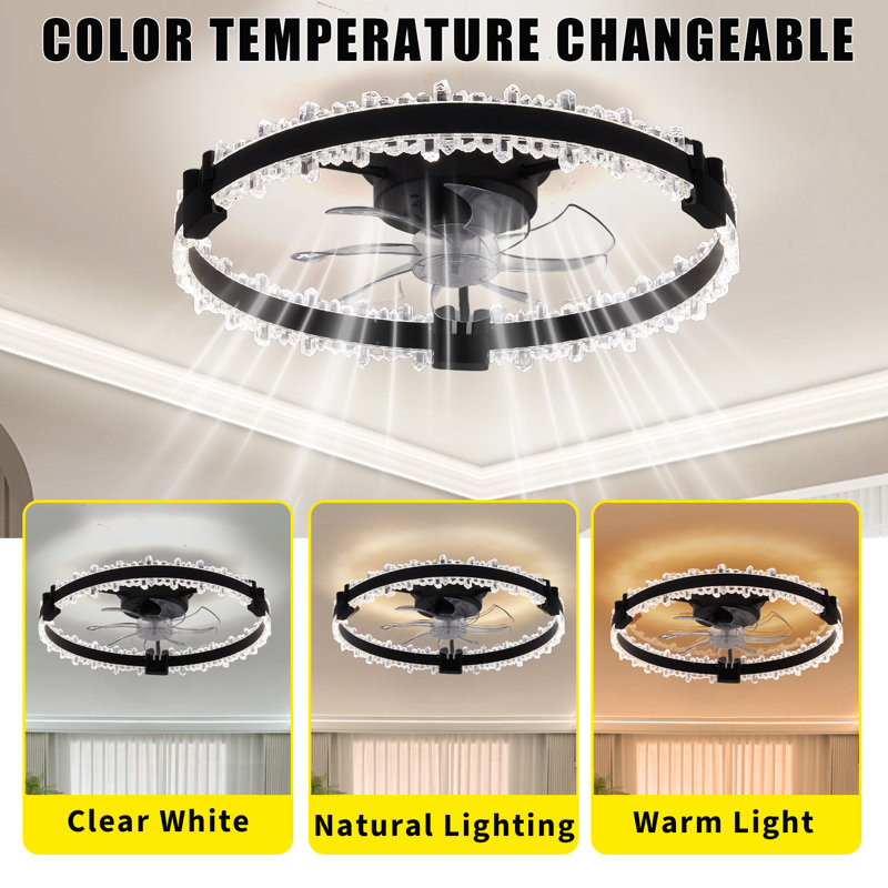 50cm Ceiling Fan, Black