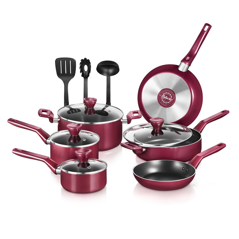 13 - Piece Non-Stick Aluminum Cookware Set
