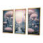 Cvetan - Ensemble de décoration murale paysage abstrait-108313465-108313466