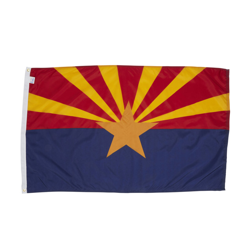 Drapeau de maison State, Arizona, H 36 po x l 60 po, Nylon