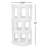 Zella 12'' H Stoneware Tabletop Lantern
