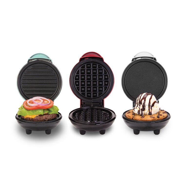 Dash Mini Waffle Maker (2 Pack) for Individual Waffles Hash Browns, Keto  Chaffle