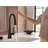 Moen Kurv Single Handle Pulldown Kitchen Faucet with Power Clean Technology-59681227-59770520