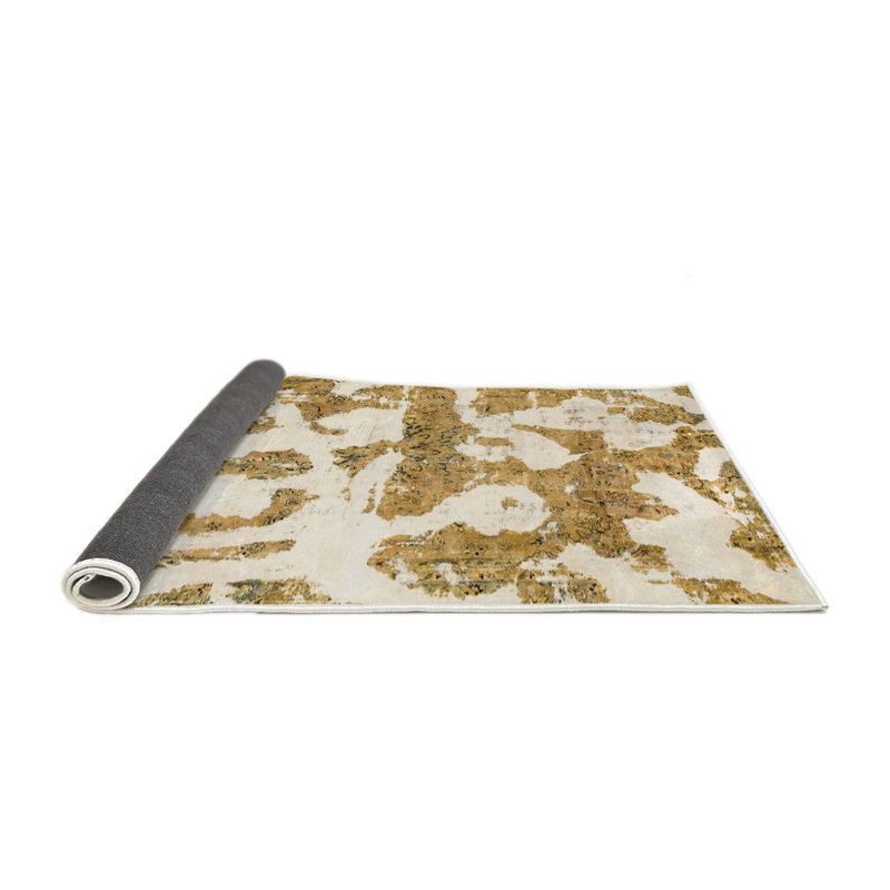 Abstract Indoor Rug, Round 5'