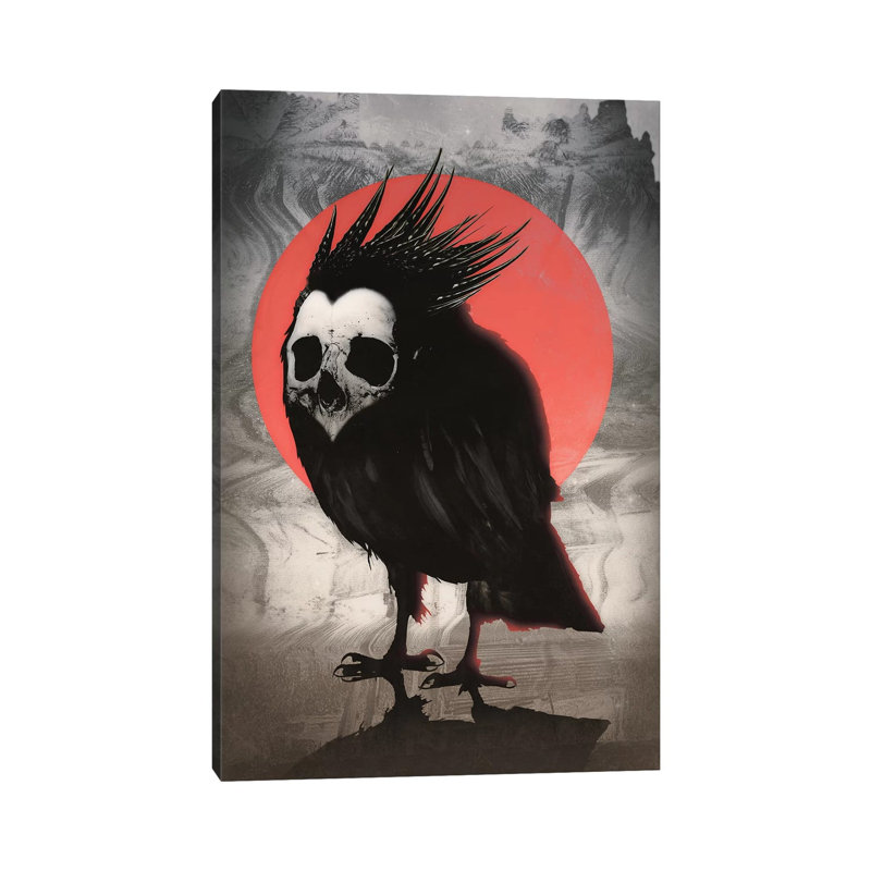 Birdie 1 Piece Wrapped Canvas Painting, 101.6 cm H x 66.04 cm W x 3.175 cm D
