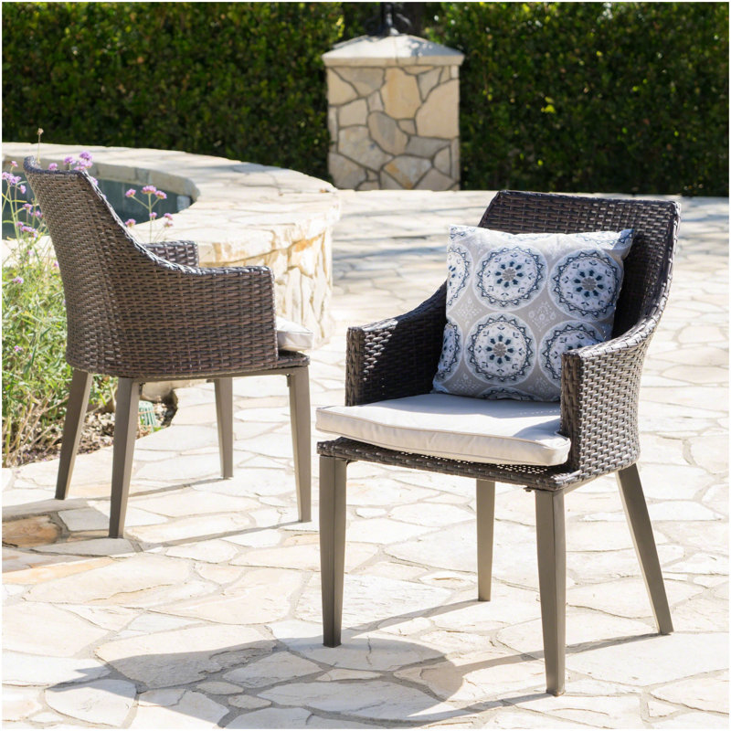 Ensemble de 2 chaises Hillhurst - brun Mp2 (ensemble de 2), Brun