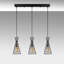Luminaire suspendu 3 lumières pour îlot de cuisine