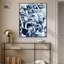 Art mural abstrait noir et blanc Dash Dash-104334039-104334042