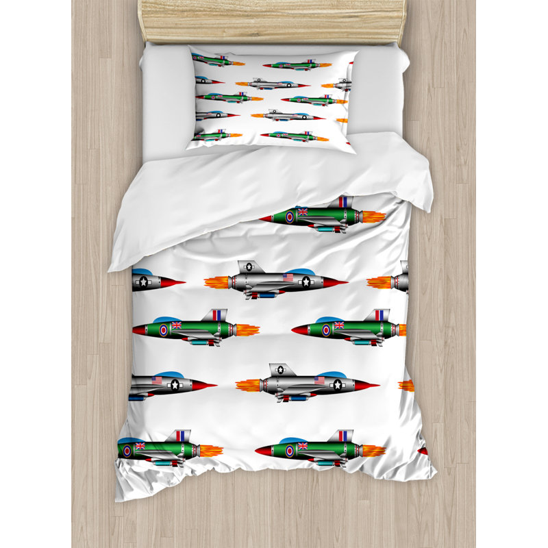 Modern & Contemporary Polyester Duvet Cover