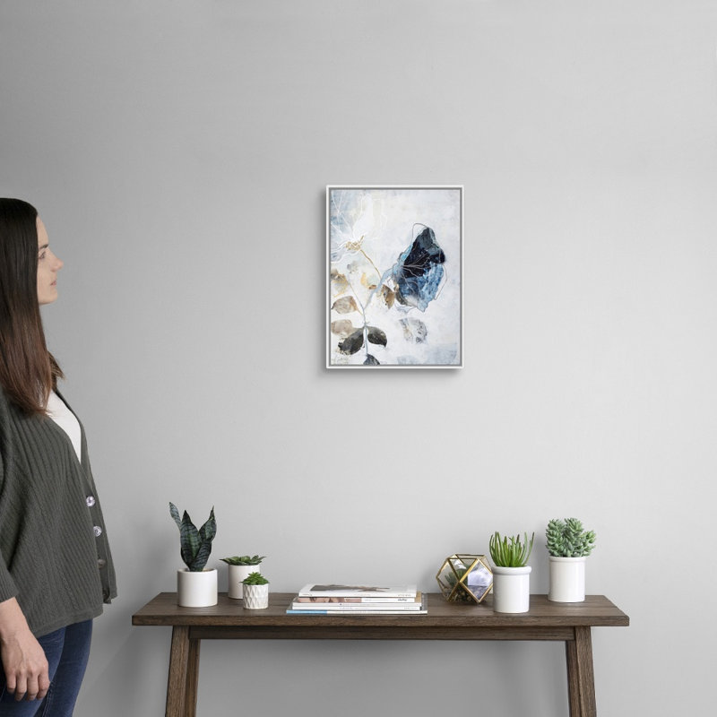 «Nowhere Land 2», reproduction d'art, H 18 po x l 14 po x P 1,75 po, Toile blanche encadrée