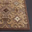 Tapis Heie brun foncé