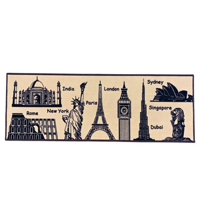 Runner Bronė Hand Woven 49cm X 137cm Area Rug