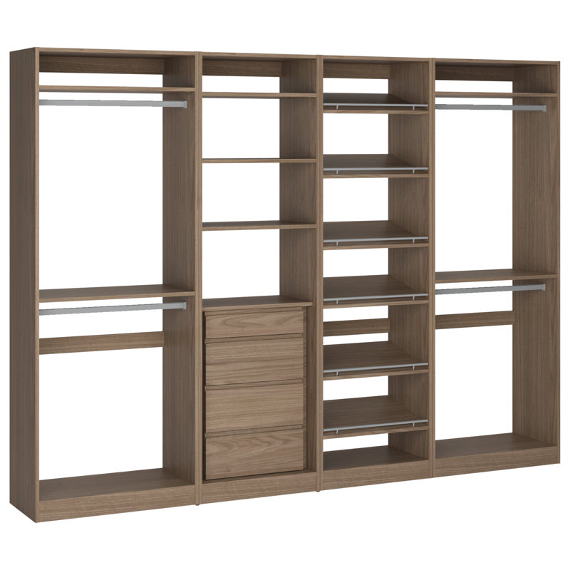 Closet System, Brown