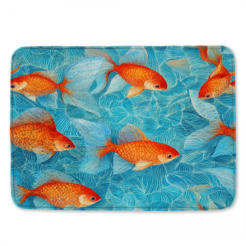 Tapis de bain Goldfish, 24in W x 17in L