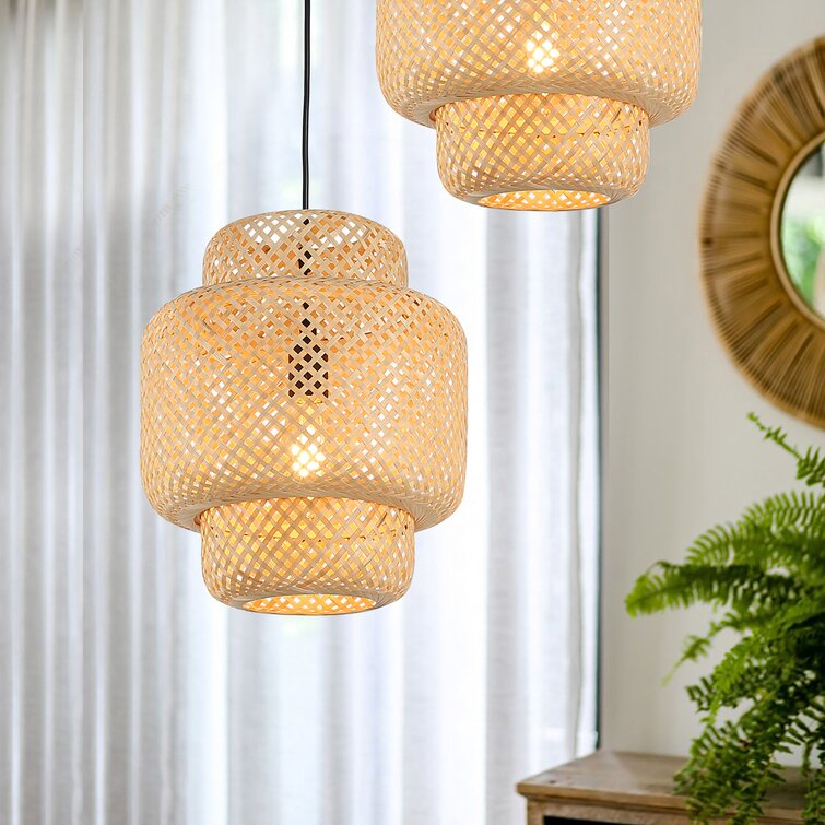 NOBRAND Modern Lantern Brings A Calm Vibe Into Your Space. Inspired by Nature This Nest Lamp Lights Any Room, Basic Set