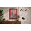Patterned Bottles in Line Modern - Framed Print-1427927000-1427927001