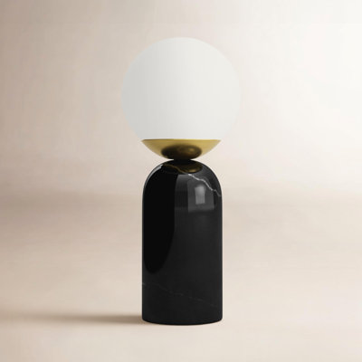 Balewa Rosalia Marble Table Lamp