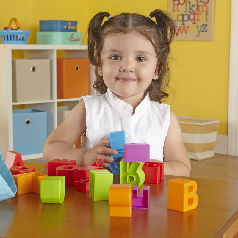 Learning Resources Letter Blocks, Set Of 36