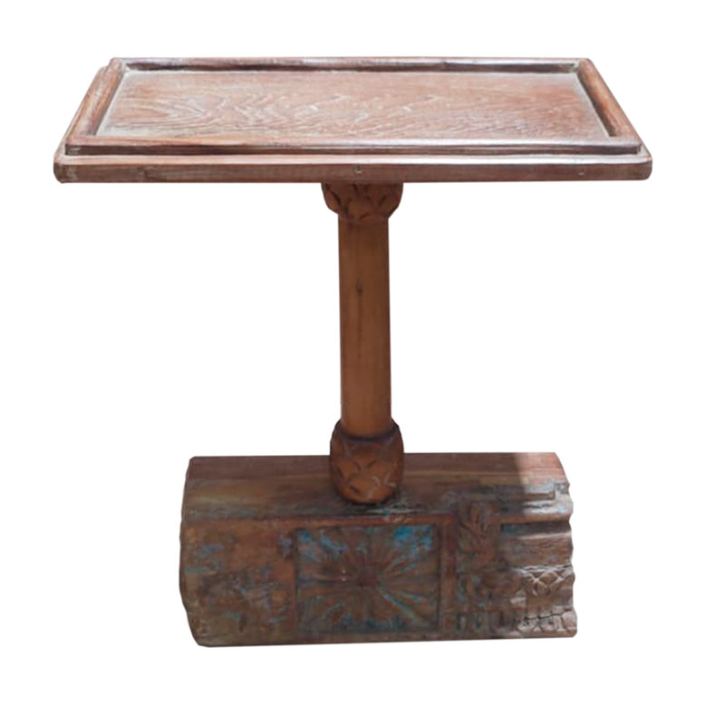 Asdulah Solid Wood Frame End Table