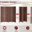 Paravent pliable cloison de séparation en bois 6 pi-51287921-51287923