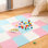  Tapis de jeu en mousse l 35,4 po x L 71 po, tapis de rampement, tapis de sol pour salle de jeux ou salle de sport pour bébé