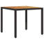 2 - Person Patio Dining Set Rectangular Table with Cushions Included