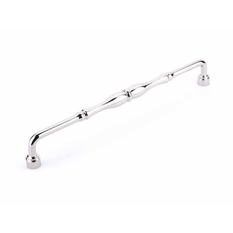 Schaub Colonial Appliance Pull 15" Center to Center (Concealed Surface Mount), Polished Nickel
