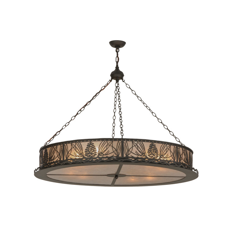Rustic Lodge 8 - Light Chandelier