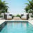 Set Of 2 Kielah Woven Rope Outdoor Swivel Chair Sofa 360 Degree Rotatable Coastal Patio Armchair