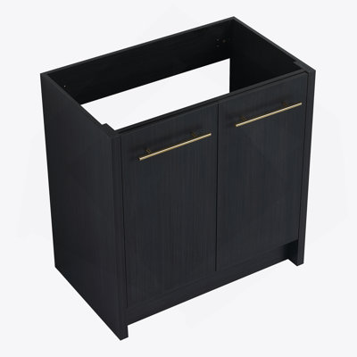 Meuble-lavabo autoportant de 30 pouces (sans lavabo supérieur)