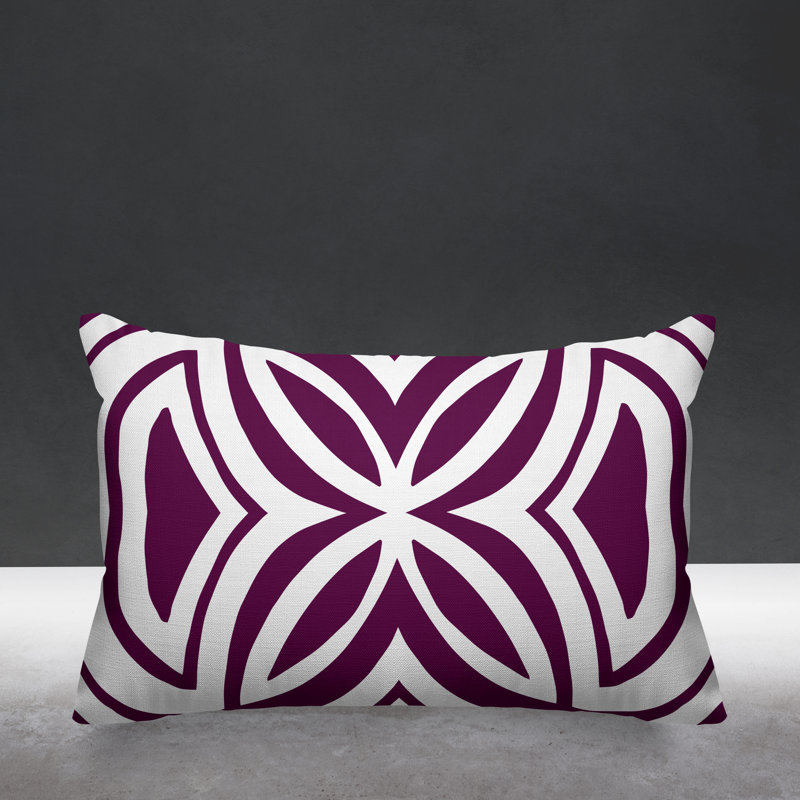 Coussin décoratif intérieur / extérieur Dreyer, Mauve