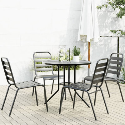 Hanford 4 - Person Patio Dining Set with