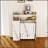 Multifunctional Folding Dining Table with Wall-Mounted Sideboard & Storage for Small Apartments