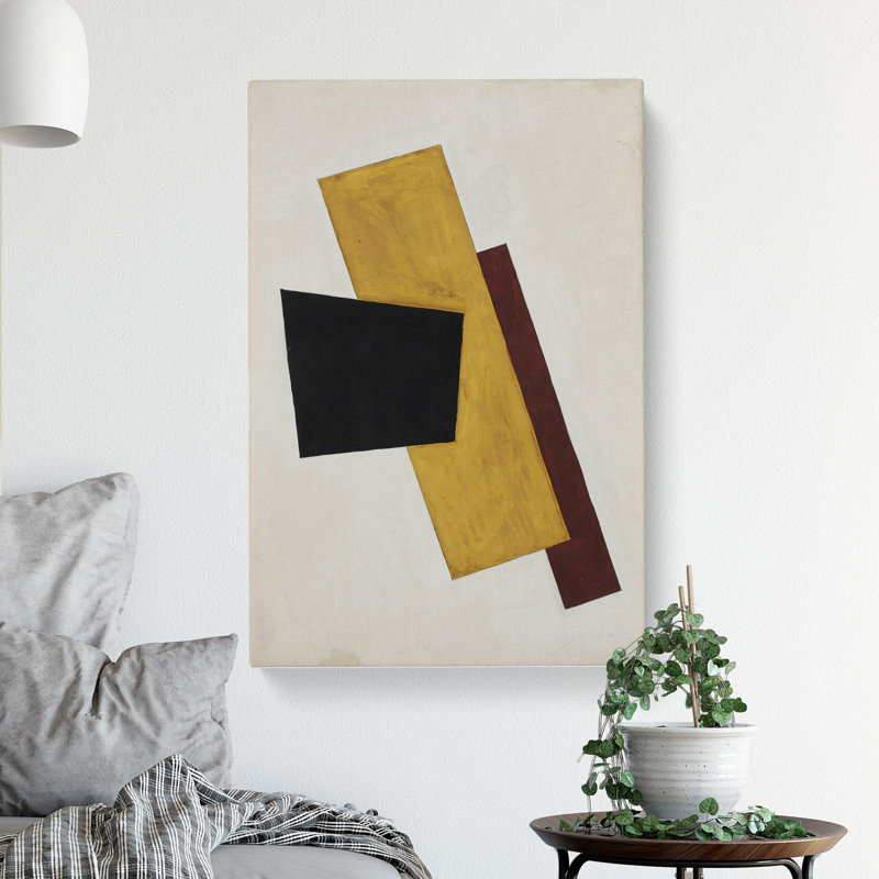 Composition Vol.6 by Lyubov Popova - Wrapped Canvas, 50cm H x 35cm W x 3cm D