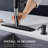 Black Kitchen Faucet with Soap Dispenser and Pull Down Sprayer